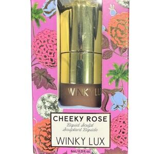 Winky Lux Cheeky Rose Liquid Sculpt Gel-Cream Bronzer Ibiza 6ml Vegan New SUMMER